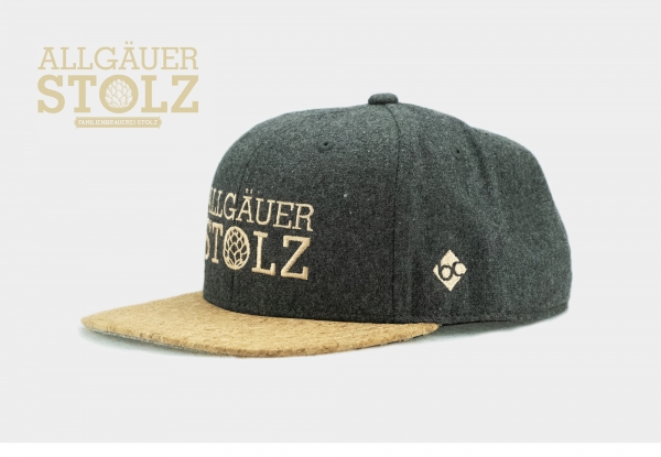 "Allgäuer Stolz" - dunkelgrau (Snapback)